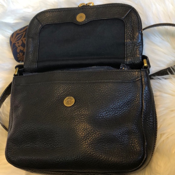 Fossil Leather Crossbody Bag, w adjustable strap - Picture 6 of 8